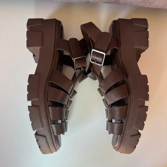 American Eagle Outfitters Black Sandals - Picture 6 of 6